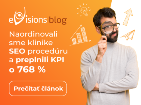 Naordinovali sme klinike SEO procedúru. A aký je výsledok? Preplnené KPI o 768 %